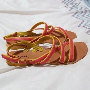 🚫SOLD! Pink Lemonade sandals